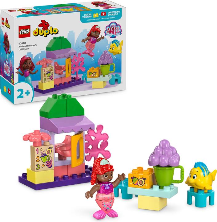 Actual product image LEGO Arielle and Fabius' café kiosk (10420)