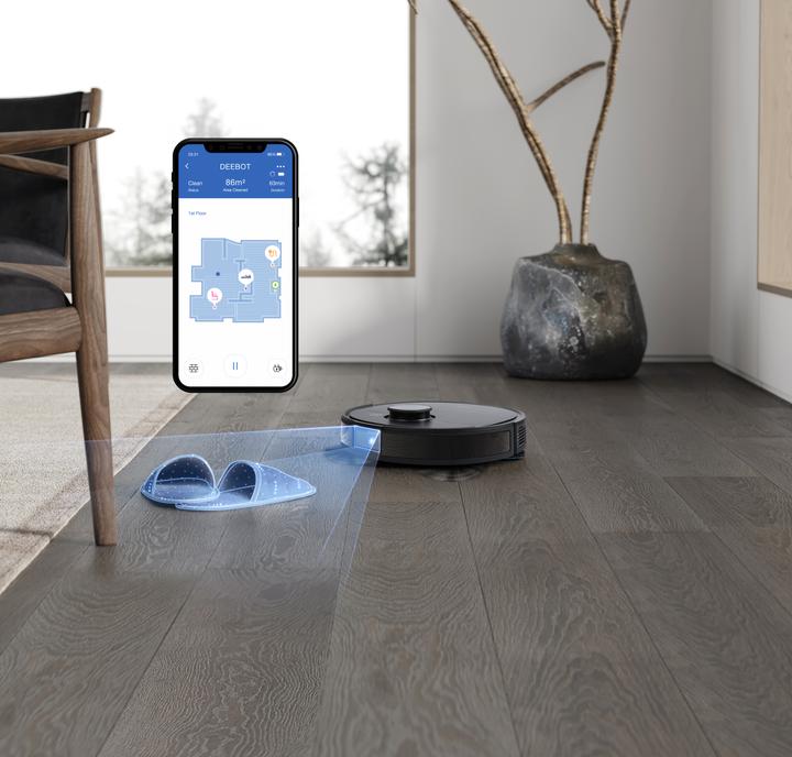 Image du produit Ecovacs Deebot Ozmo T8 AIVI (Robot d'aspiration et de nettoyage)