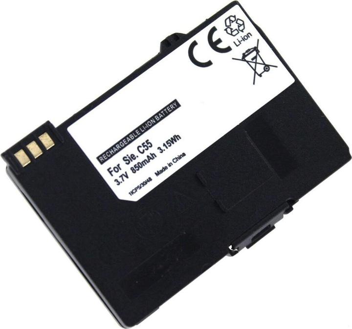 Actual product image AGI 61527 - Battery - GIGASET SL75 - Black - Lithium-Ion (Li-Ion) - 650 mAh - 3.6 V