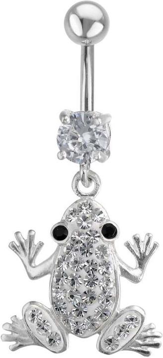 Immagine prodotto Bijouteria Piercing ventre (Acciaio inossidabile, Argento 925, Vetro (di orologio))