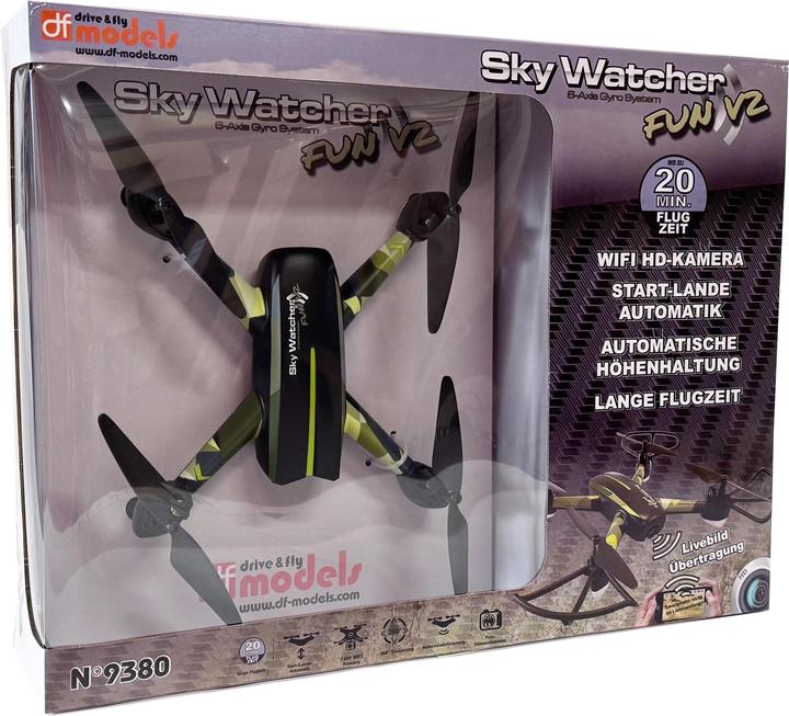 Produktbild DF-Models SkyWatcher Fun V2 -FPV-RTF (20 min, 170 g)