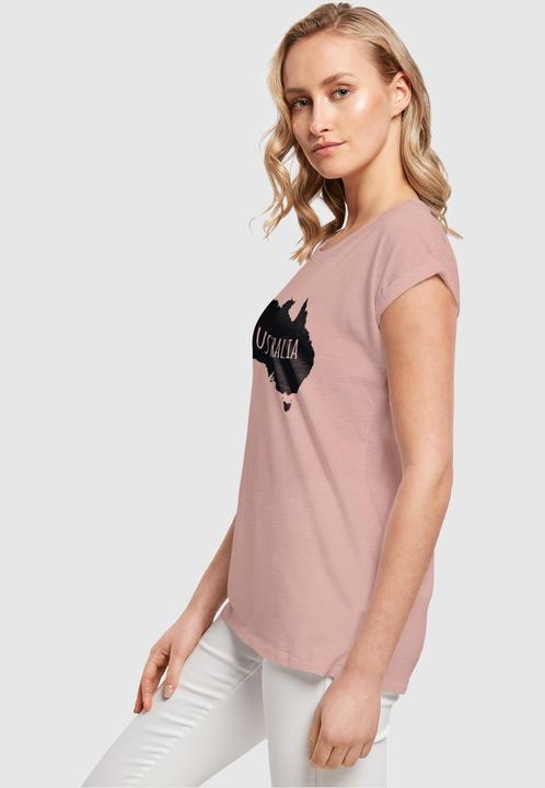 Produktbild Merchcode Ladies Australia Extended Shoulder Tee - 113109 (L)