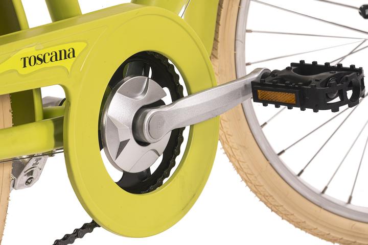 Actual product image Kinderfahrrad 24" Toscana vintage rosa 6 Gänge RH 41 cm (24")