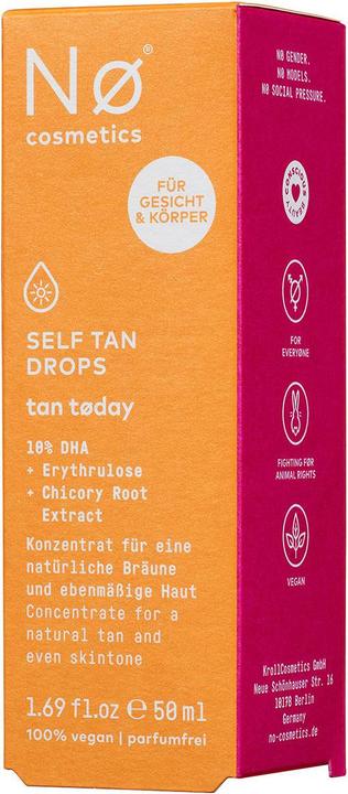 Produktbild Nø Cosmetics Tan Today (Selbstbräunungsserum, 50 ml)