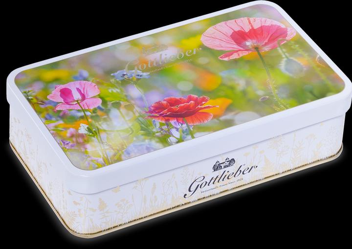 Produktbild Gottlieber Schmuckdose «Mohnblumenfeld» (150 g)