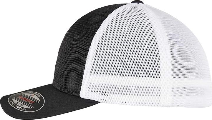 Produktbild Flexfit Zweifarbig Kappe Omnimesh Netzmaterial (M)