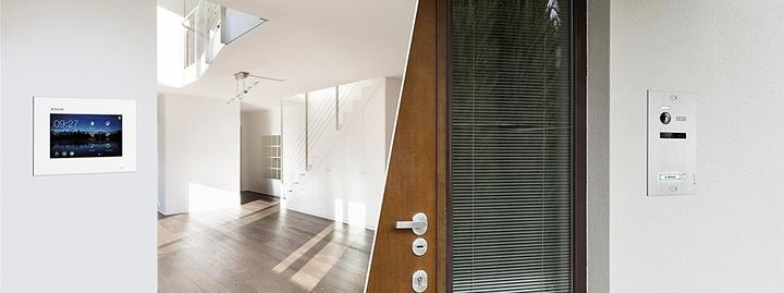 Produktbild Balter EVO Video Türsprechanlage für 4-Familienhaus, 150° Weitwinkel-Kamera (Kabelgebunden)