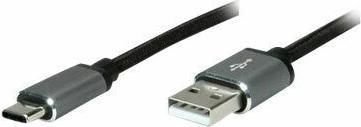 Produktbild Roline USB A – USB C (0.80 m, USB 2.0)