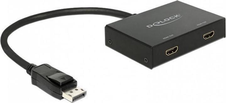 Delock DP zu (HDMI, 10 cm)