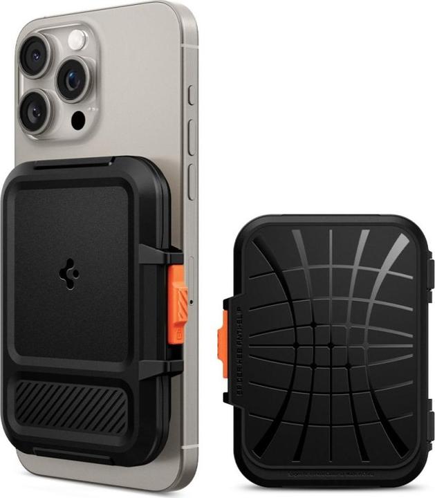 Actual product image Spigen iPhone Lock Fit Wallet with MagSafe - black