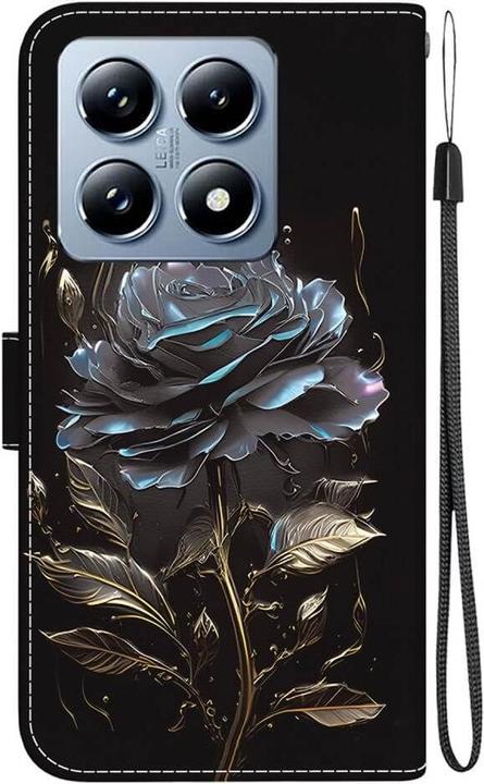 Image du produit Cover-Discount Xiaomi 14T Pro - Housse de transport avec motif de fleurs (Xiaomi 14T Pro)