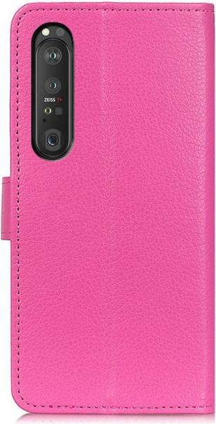 Actual product image MU Classic Litchi Leather Bookcover Series (Sony Xperia 1 III)