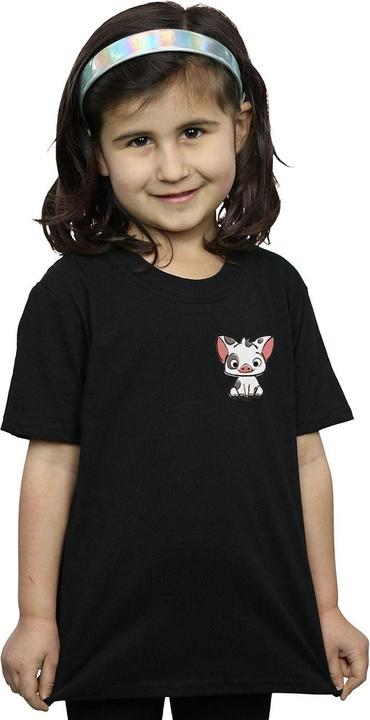 Produktbild Disney Moana Pua The Pig Breast Print TShirt Mädchen (128)