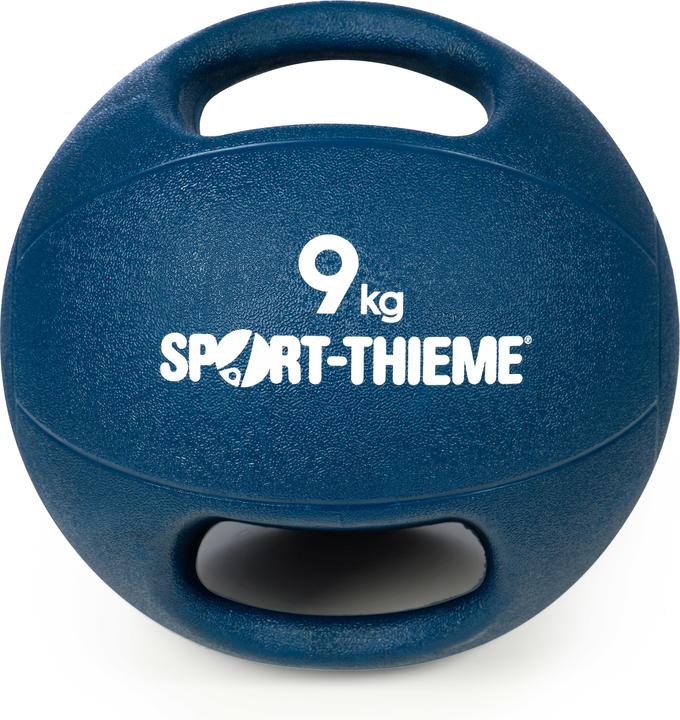 Actual product image Sport-Thieme Medicine ball with handle (9 kg, 280 mm)