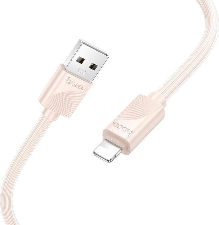 Actual product image Hoco Cable cable USB A to Lightning 2,4 A X114 1 m pink (1 m)
