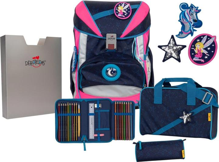 Image du produit Derdiedas Sac à dos scolaire ErgoFlex SetFairy (22 l)