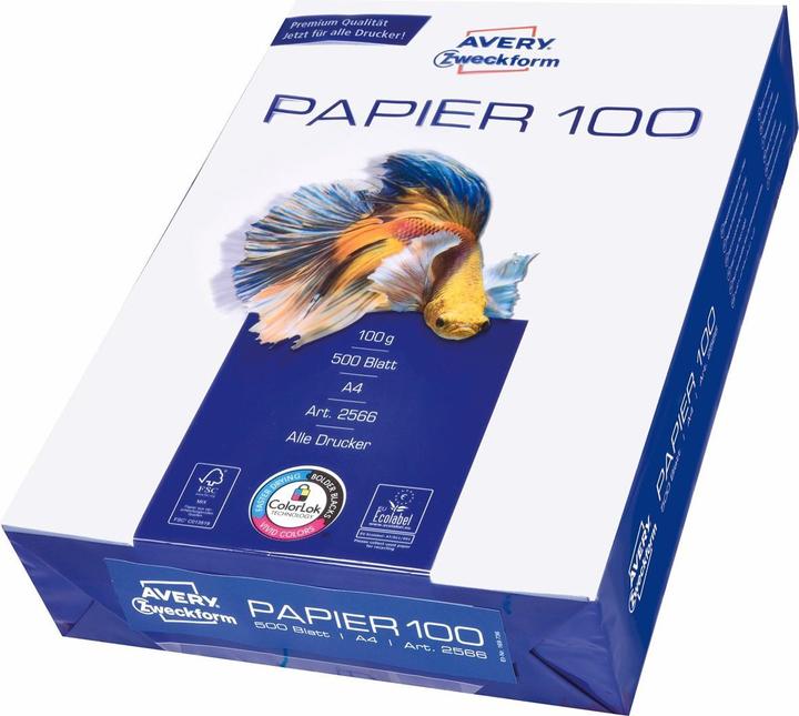 Produktbild Avery Inkjet-Papier (100 g/m², 500 x, A4)