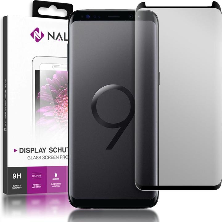 Nalia Sicht-Schutzglas (1 Stück, Samsung Galaxy S9)