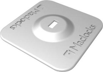 Actual product image Maclocks Extra 3M plate