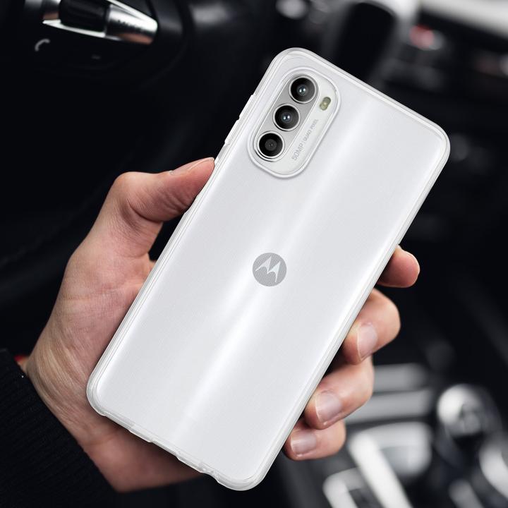 Productafbeelding Cadorabo TPU Ultra Slim AIR Hoesje voor Motorola MOTO G52 4G / G82 5G (Motorola Moto G82 5G)