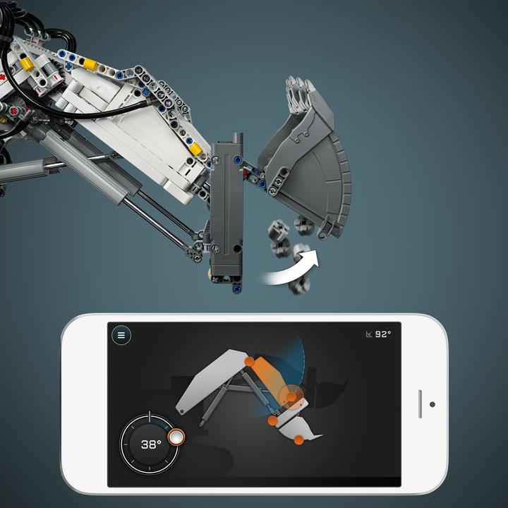 Actual product image LEGO Liebherr excavator R 9800 (42100, LEGO Technic)