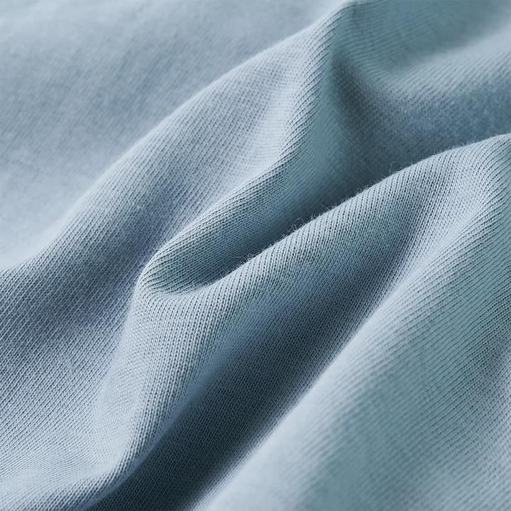 Immagine prodotto VidaXL Camicia a maniche lunghe per bambini azzurro 104,Materiale: 100 (104)