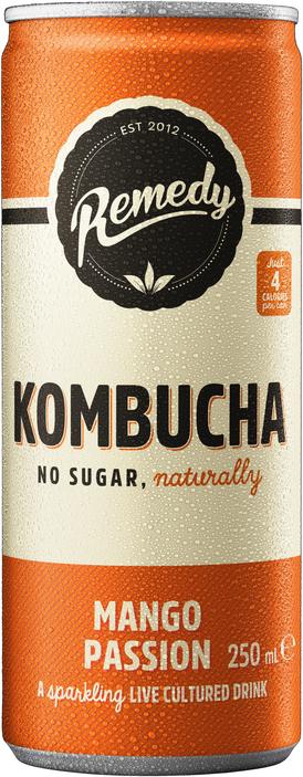 Produktbild Remedy Mango Passion Kombucha (12 x 25 cl)