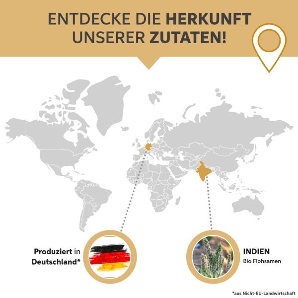 Produktbild Eltabia Flohsamenschalen (200 Stück, Kapseln)
