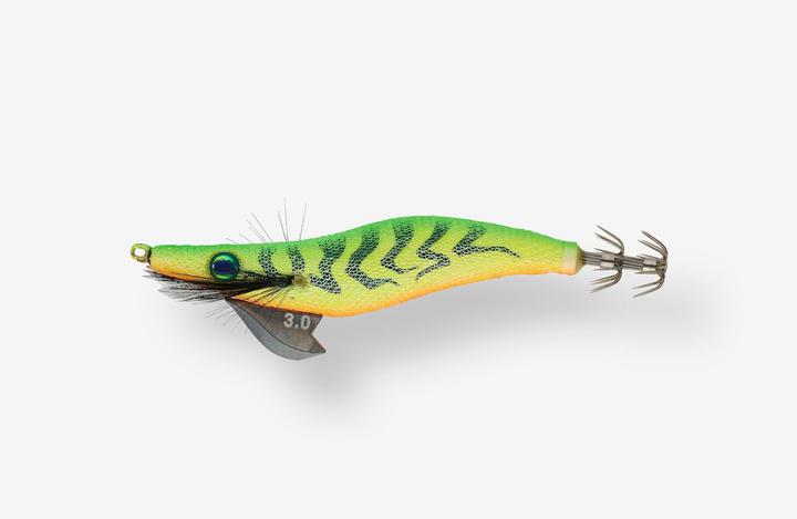 Actual product image Caperlan Shallow Sinking Jig for Cuttlefish and Squid fishing EBIKA 3.0/120 Firetiger (12 cm)