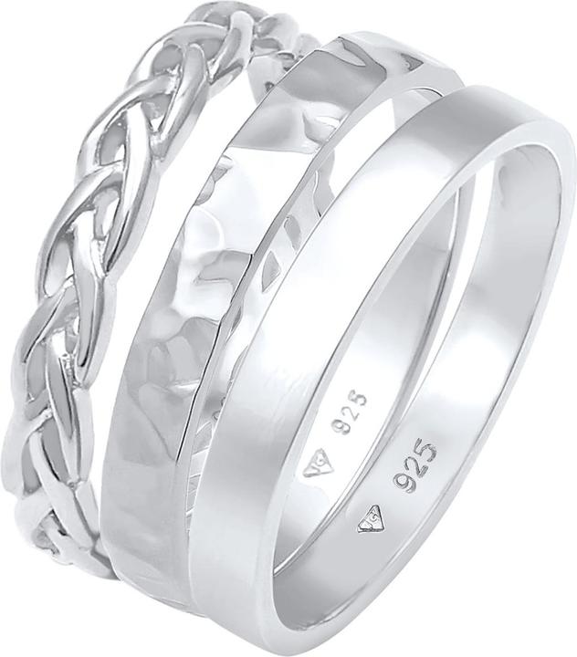 Elli Organic, Ring Set (52, 925 Silber)