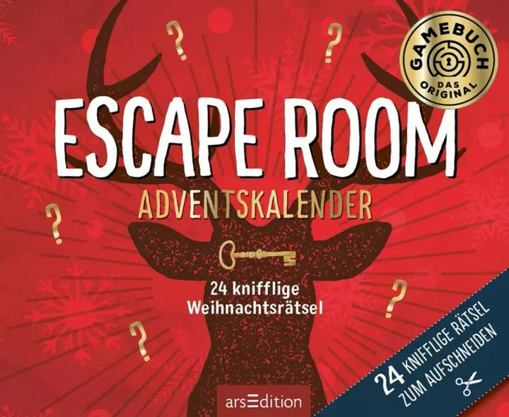 Immagine prodotto 24 difficili rompicapi natalizi. Calendario dell'Avvento Escape Room