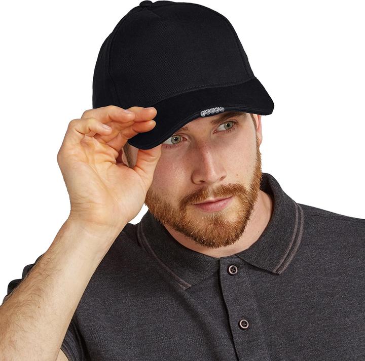 Actual product image Beechfield Baseball cap with led light (One size)