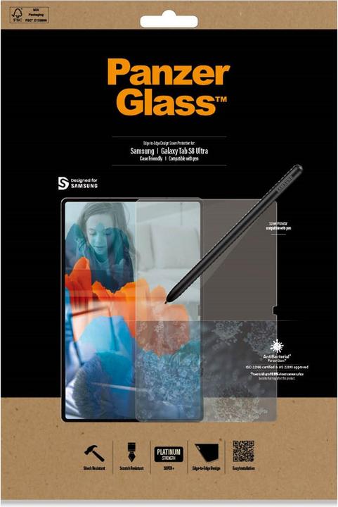 Actual product image PanzerGlass Case Friendly AB (1 Piece, Galaxy Tab S8 Ultra)