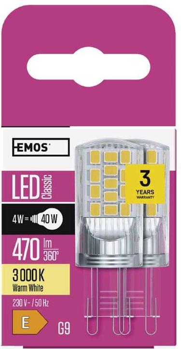 Produktbild Emos Classic (G9, 4 W, 470 lm, 2 x, E)