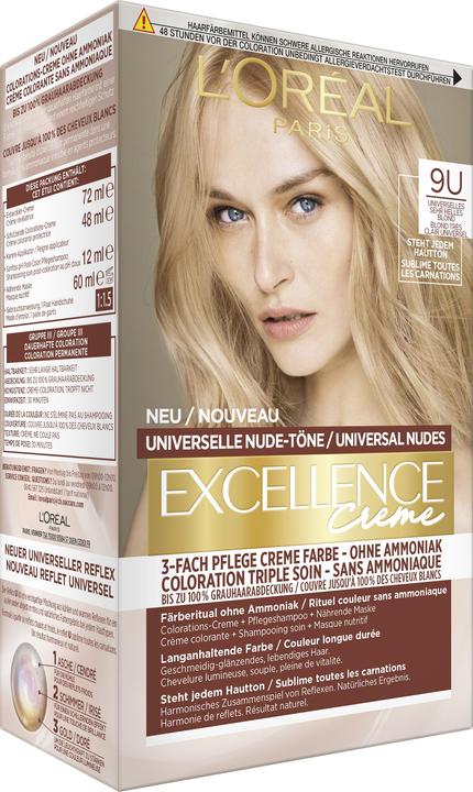 Immagine prodotto L'Oréal Paris Eccellenza Universale Nuda (9U Biondo chiarissimo)