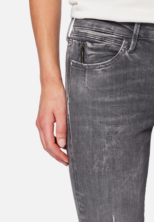 Produktbild Mavi Adriana Jeans Skinny dark grey distressed glam (W25/L32)