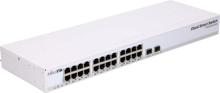Image du produit MikroTik CRS326-24G-2S+RM : L3 Smart Switch (24 Ports)