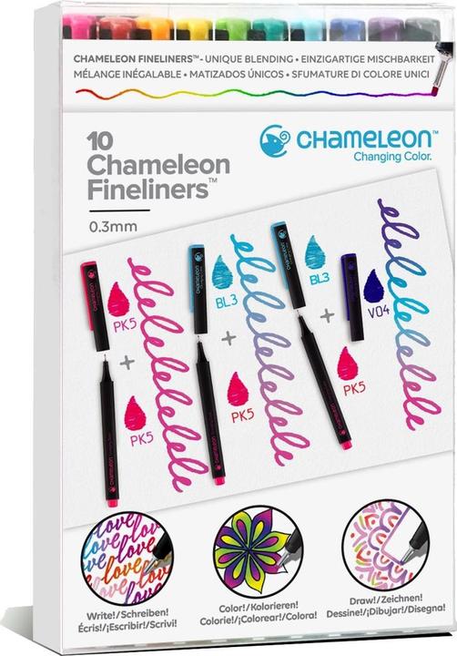 Image du produit Chameleon Fineliner Changing Color (Multicolore, 10 x)
