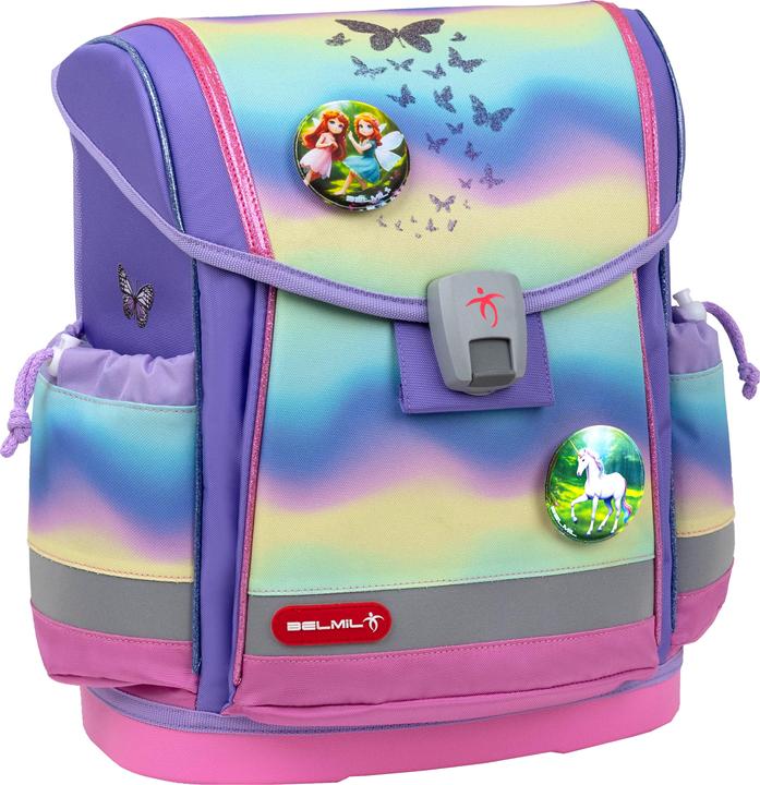 Belmil Classy Plus Schulranzen Set 5teilig mit Brustgurt (19 l)