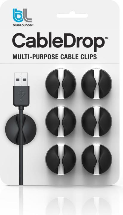 BlueLounge CableDrop, 6 pieces