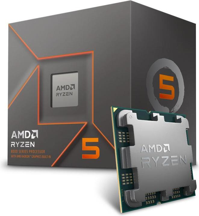 Image du produit AMD Ryzen 5 8500G (AM5, 3.50 GHz, 6 -Core)