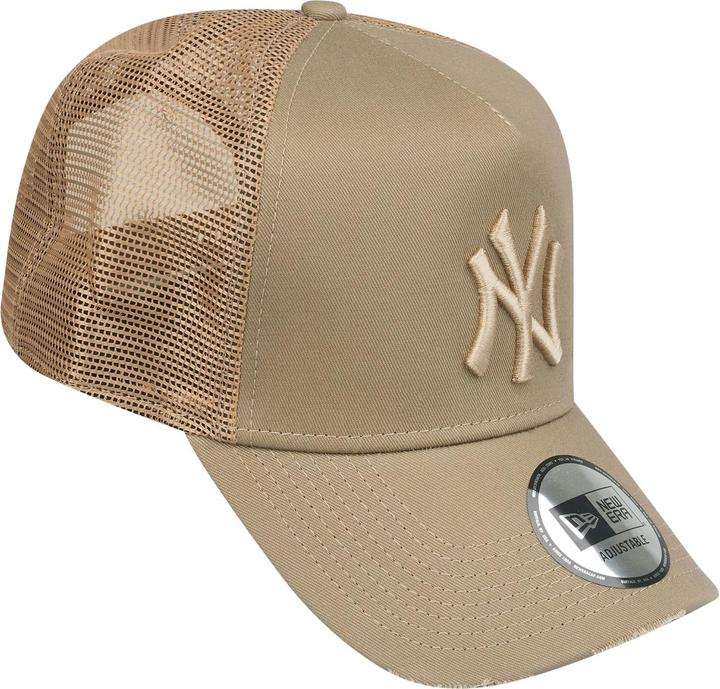 Produktbild New Era Mesh Trucker Cap DISTRESSED New York Yankees khaki