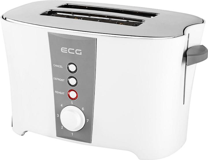 Produktbild ECG ST 818 Toaster 2 Scheibe(n), Edelstahl