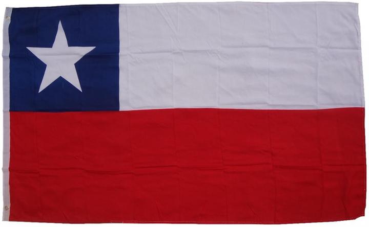 Produktbild trends4cents Flagge Chile 250 x 150 cm Fahne mit 3 Ösen 100g/m² Stoffgewicht Hissflagge für Mast