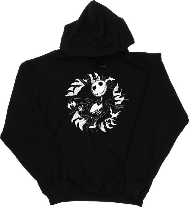 Disney Nightmare Before Christmas Jack Bat Circle Kapuzenpullover (XXL)