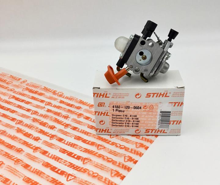 Actual product image Stihl Original carburettor C1Q-S110E FS, KM, FC, HL, HT, SP, 41801200604