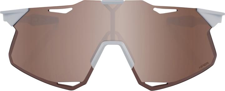 Actual product image 100% Hypercraft (Matte Stone Grey, Silver, laser crimson)