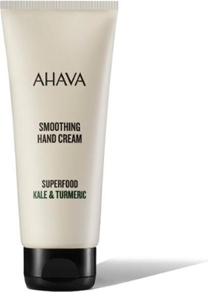 Image du produit Ahava Superfood Smoothing Hand Cream "Kale & Turmeric" - Crème pour les mains lissante et nourrissante (100 ml)