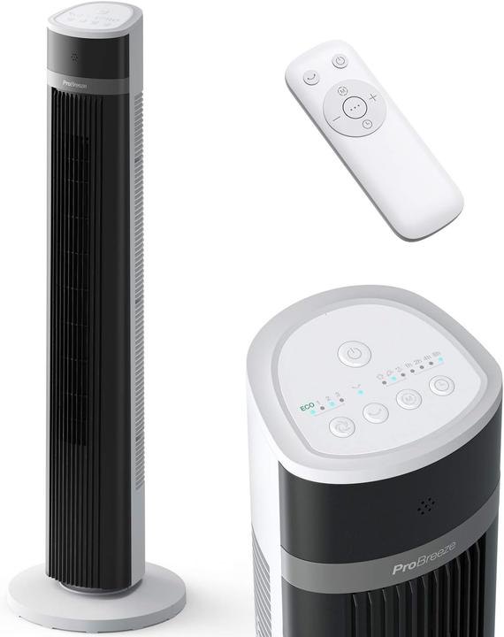 Produktbild Breeze Oszillierender Turmventilator (48 dB)