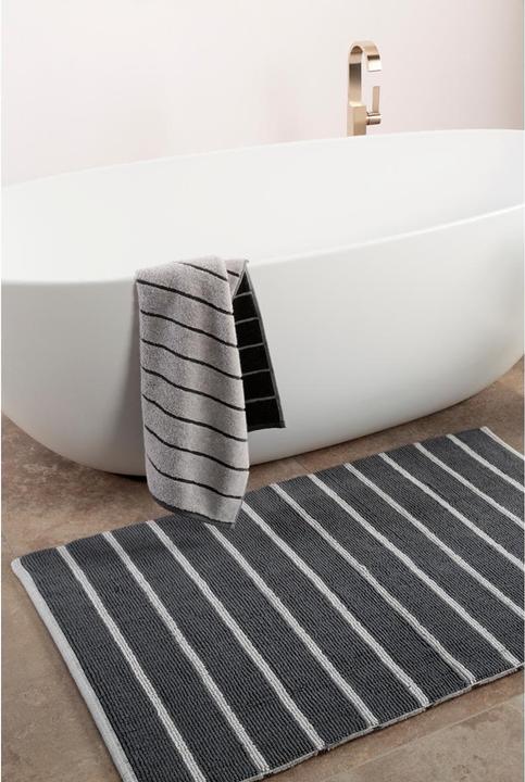 Produktbild Cawö Badteppich Balance Doubleface 60 x 100 cm, Anthrazit (60 x 100 cm)